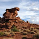 Evening and Natural Sculpture